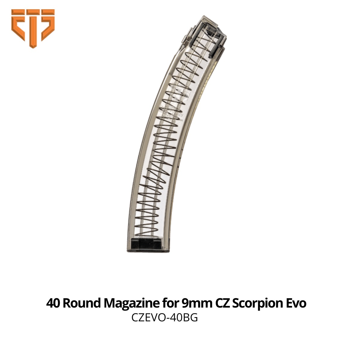 ETS 40rd 9mm Magazine for CZ Scorpion Evo